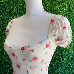 Midaxi floral Missguided dress